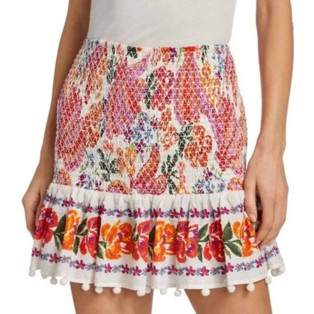 FARM Rio spring bananas mini skirt